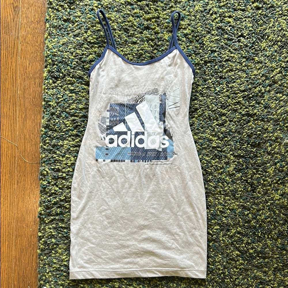 Reworked Vintage Adidas Minidress